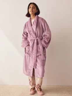 Roze - Waffle Cosy Robe