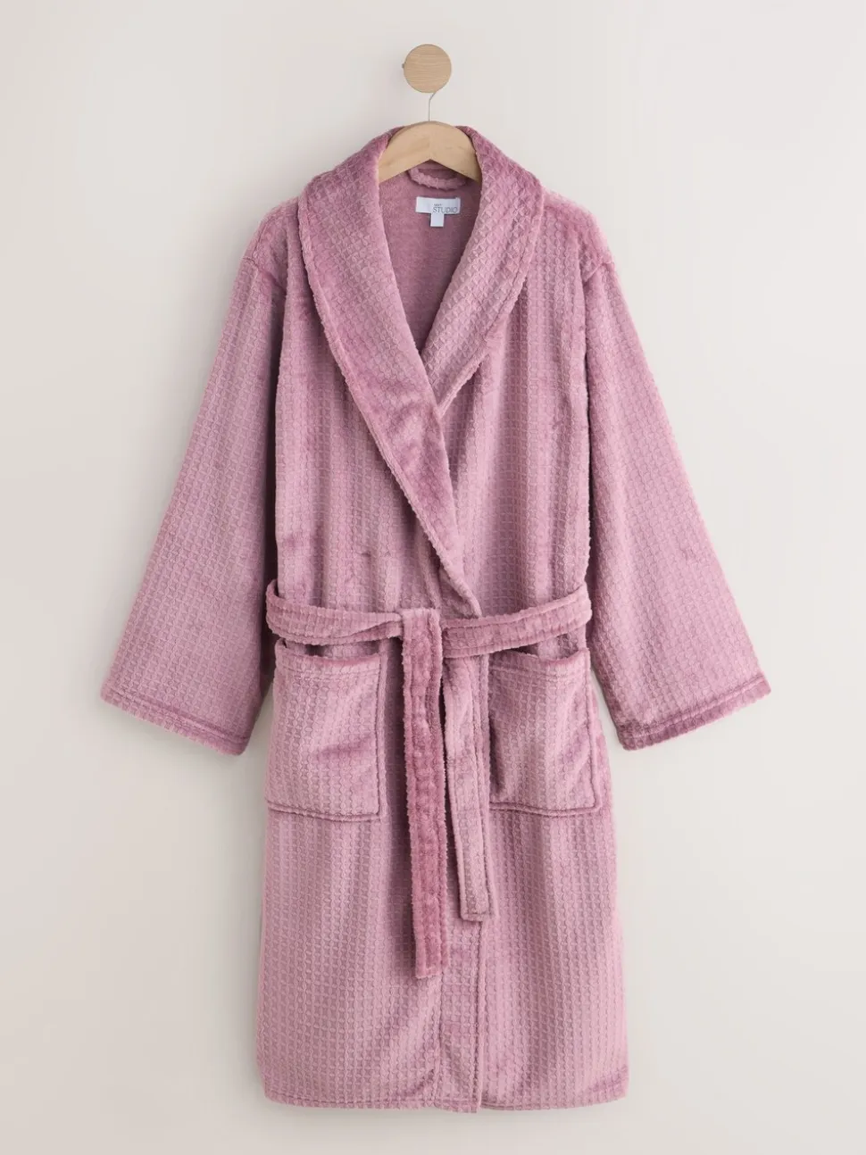 Roze - Waffle Cosy Robe