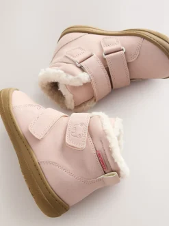 Roze - Waterdichte Boots met klittenbandsluiting