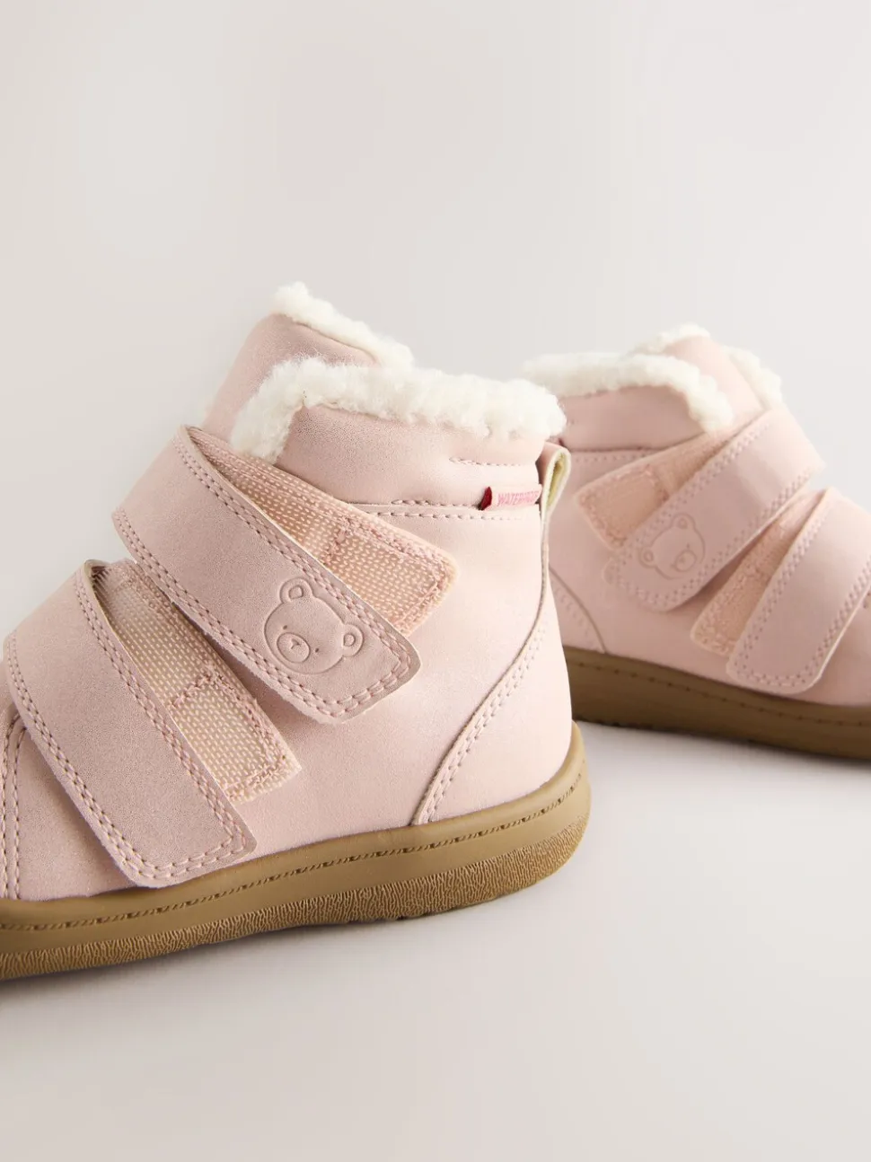 Roze - Waterdichte Boots met klittenbandsluiting