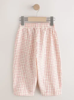 Roze aardbei - Embellished Barrel Trousers (3mths-7yrs)