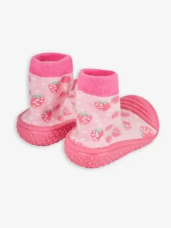 Roze aardbei - JoJo Maman Bébé - Indoor pantoffelsokken voor binnen