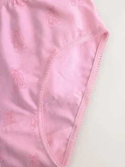 Roze ballerina - Verpakking van 7 onderbroeken (1,5-12 jr)