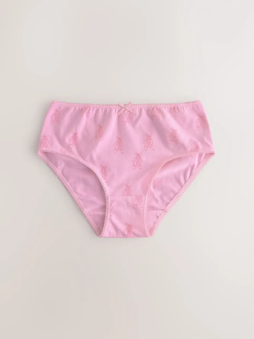 Roze ballerina - Verpakking van 7 onderbroeken (1,5-12 jr)