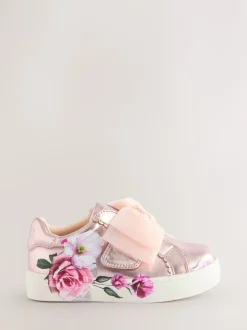 Roze bloemen - Baker by Ted Baker - Organza Corsage sneakers voor meisjes