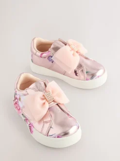 Roze bloemen - Baker by Ted Baker - Organza Corsage sneakers voor meisjes