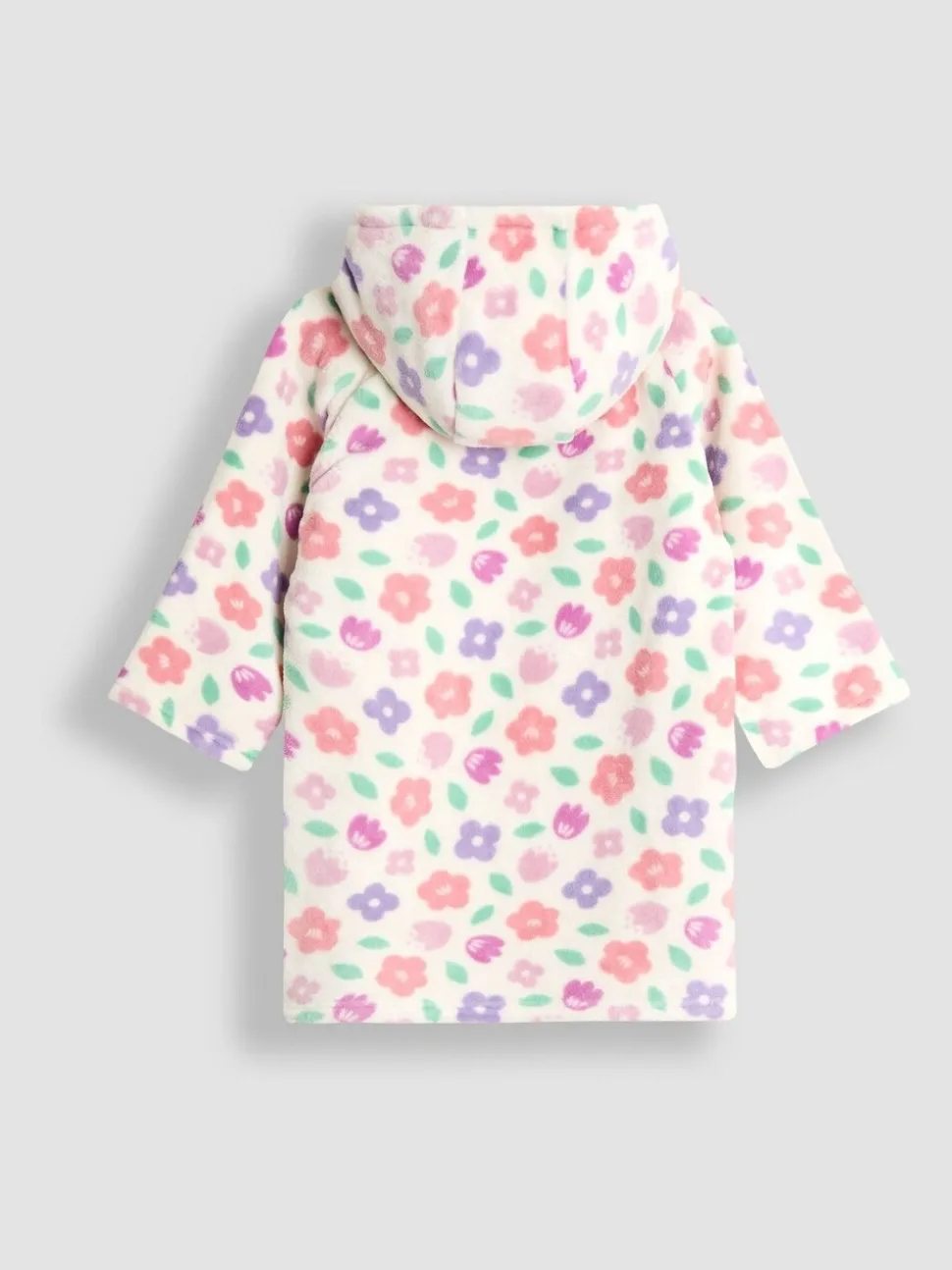 Roze bloemen - JoJo Maman Bébé Cosy Hooded Blanket