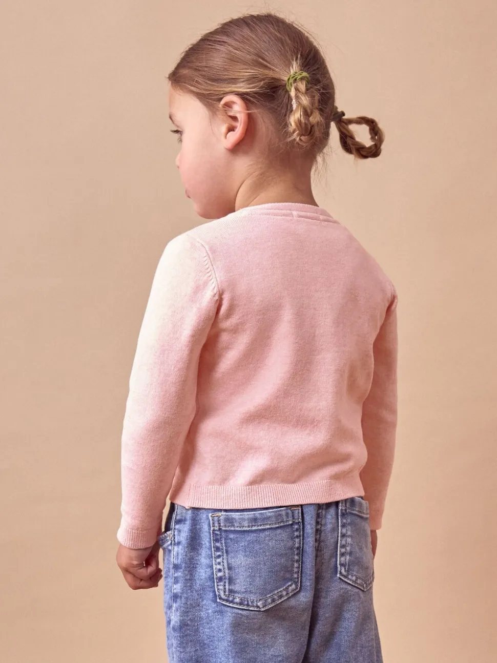 Roze gemêleerd - Vest (3 mnd-10 jr)