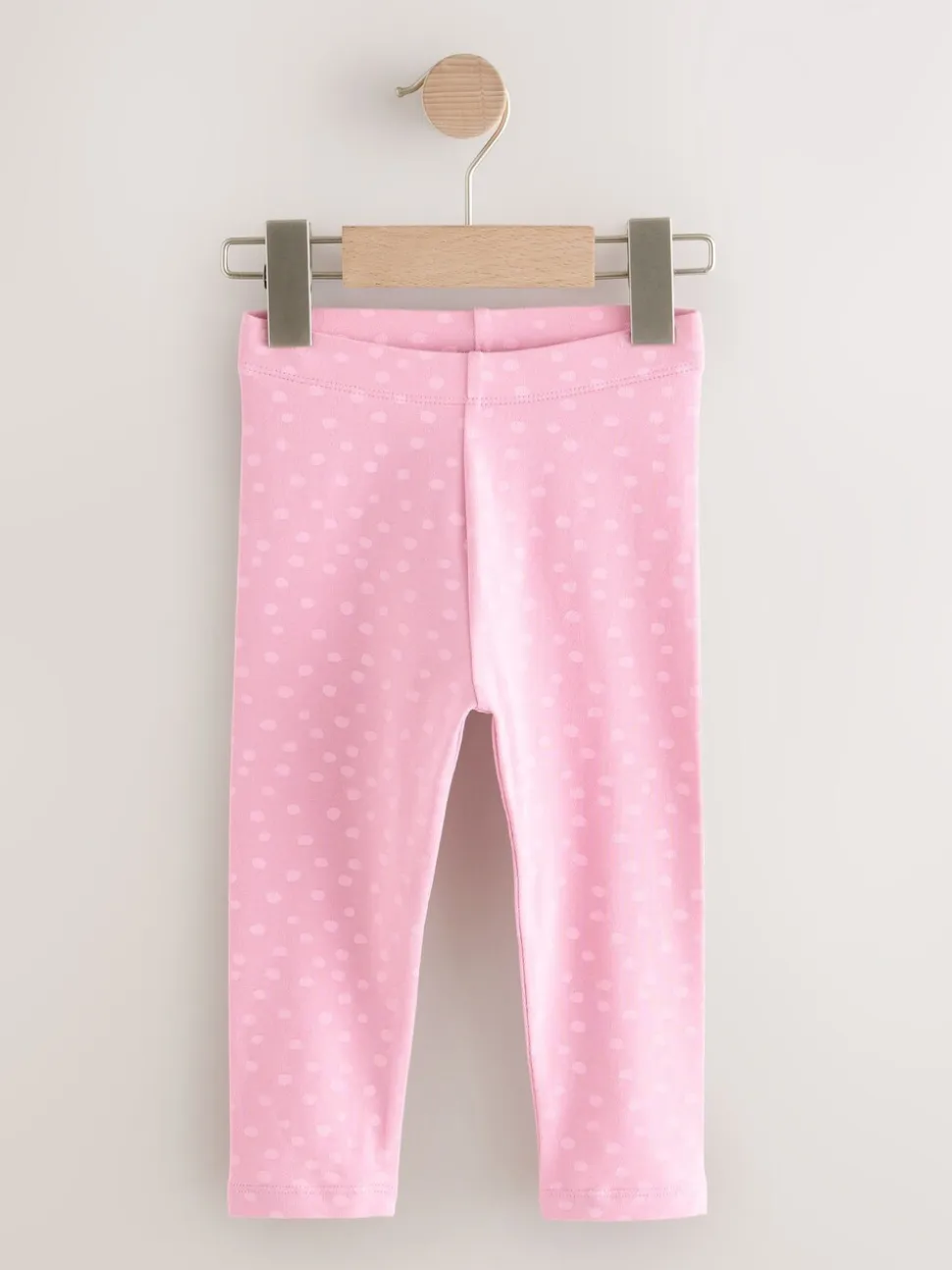 Roze met eenhoornprint - Verpakking van 3 leggings (3 mnd-7 jr)