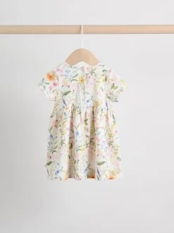 Roze met elfjes - Baby Short Sleeve Dress 2 Pack (0mths-3yrs)