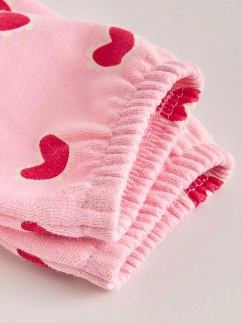 Roze met hartjesprint - Top & Leggings Set 2 Piece (0mths-2yrs)