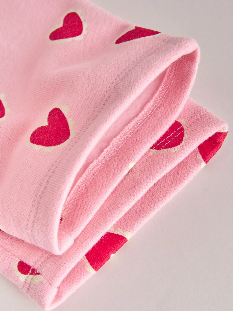 Roze met hartjesprint - Top & Leggings Set 2 Piece (0mths-2yrs)