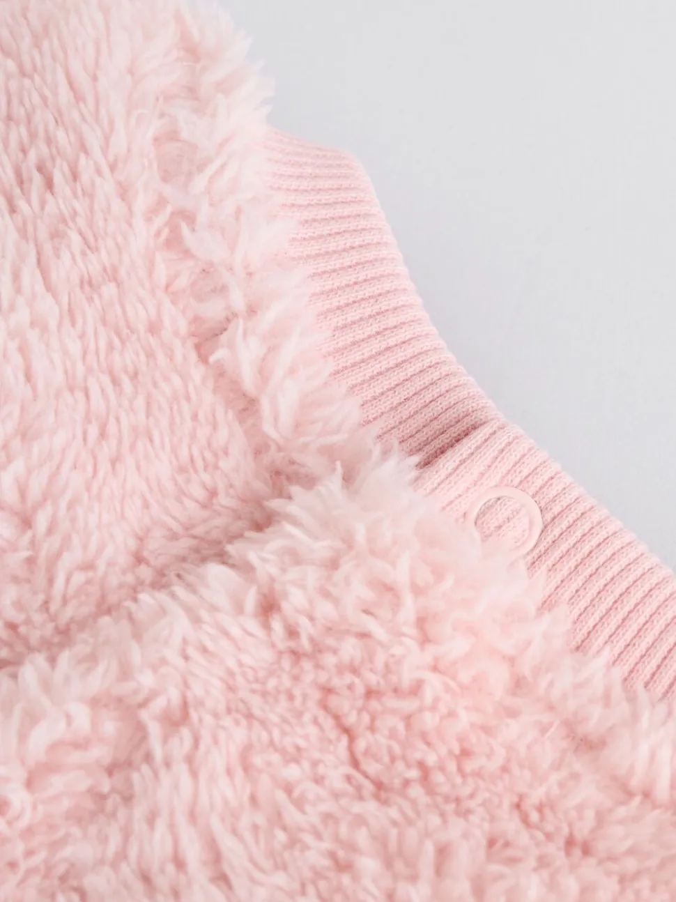 Roze met konijnen - 2 -delige Set van Fleece Tops en Leggings voor Baby''s (0mnd-2jr)