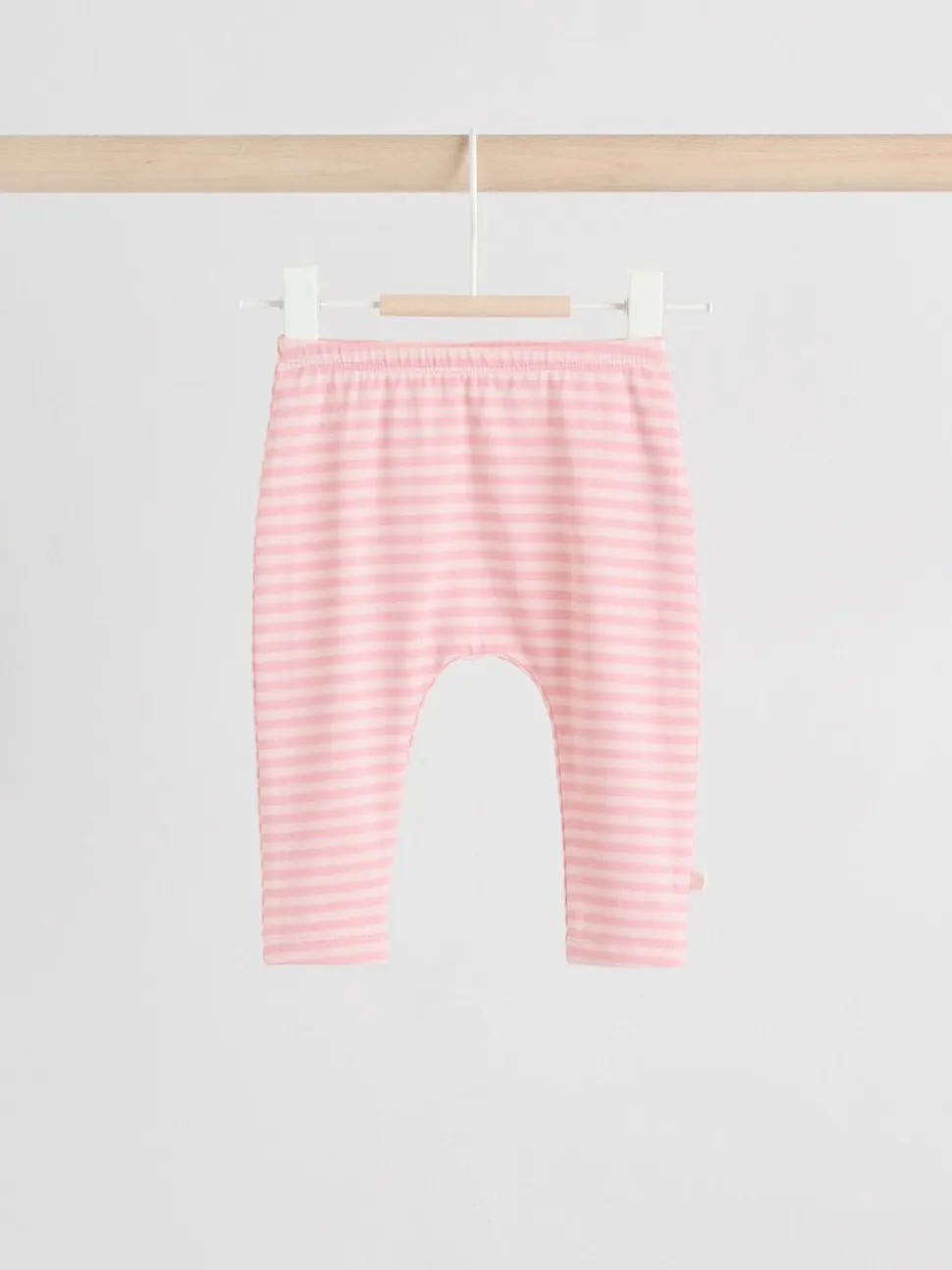 Roze met konijnen - 2 -delige Set van Fleece Tops en Leggings voor Baby''s (0mnd-2jr)