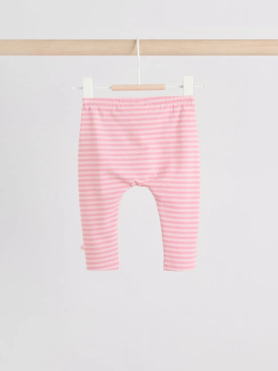 Roze met konijnen - 2 -delige Set van Fleece Tops en Leggings voor Baby''s (0mnd-2jr)