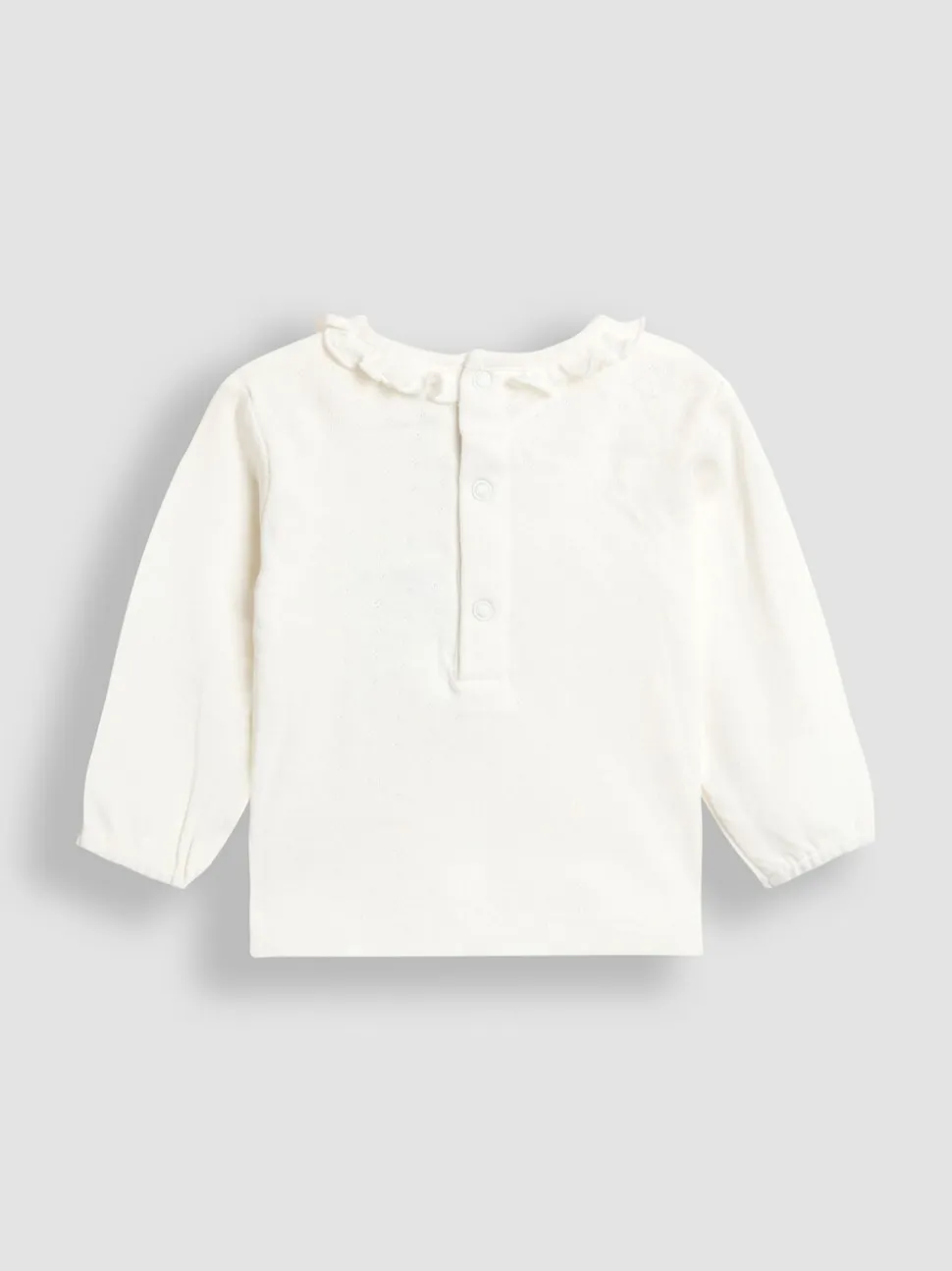 Roze met konijnen - JoJo Maman Bébé - Set van corduroy tuinbroek met applicatie en top