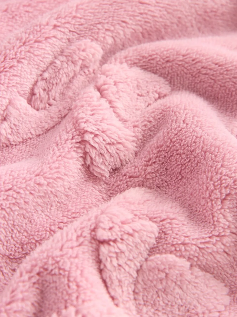 Roze met strik - Fleece Jacquard Pyjama's Set 2 Pieces (2-16jr)