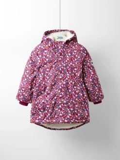 Roze met vrolijke print - JoJo Maman Bébé Lined Parka