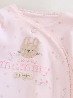 Roze Mummy - Gezinspyjama voor baby's (0-2jr)