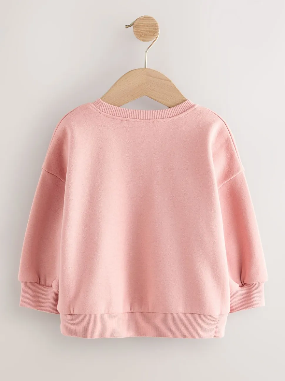 Roze sprookjesfiguren - Sweatshirt met ronde hals (3 mnd-7 jr)
