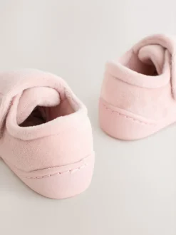 Roze vlinders - Pantoffels met antislip-zool