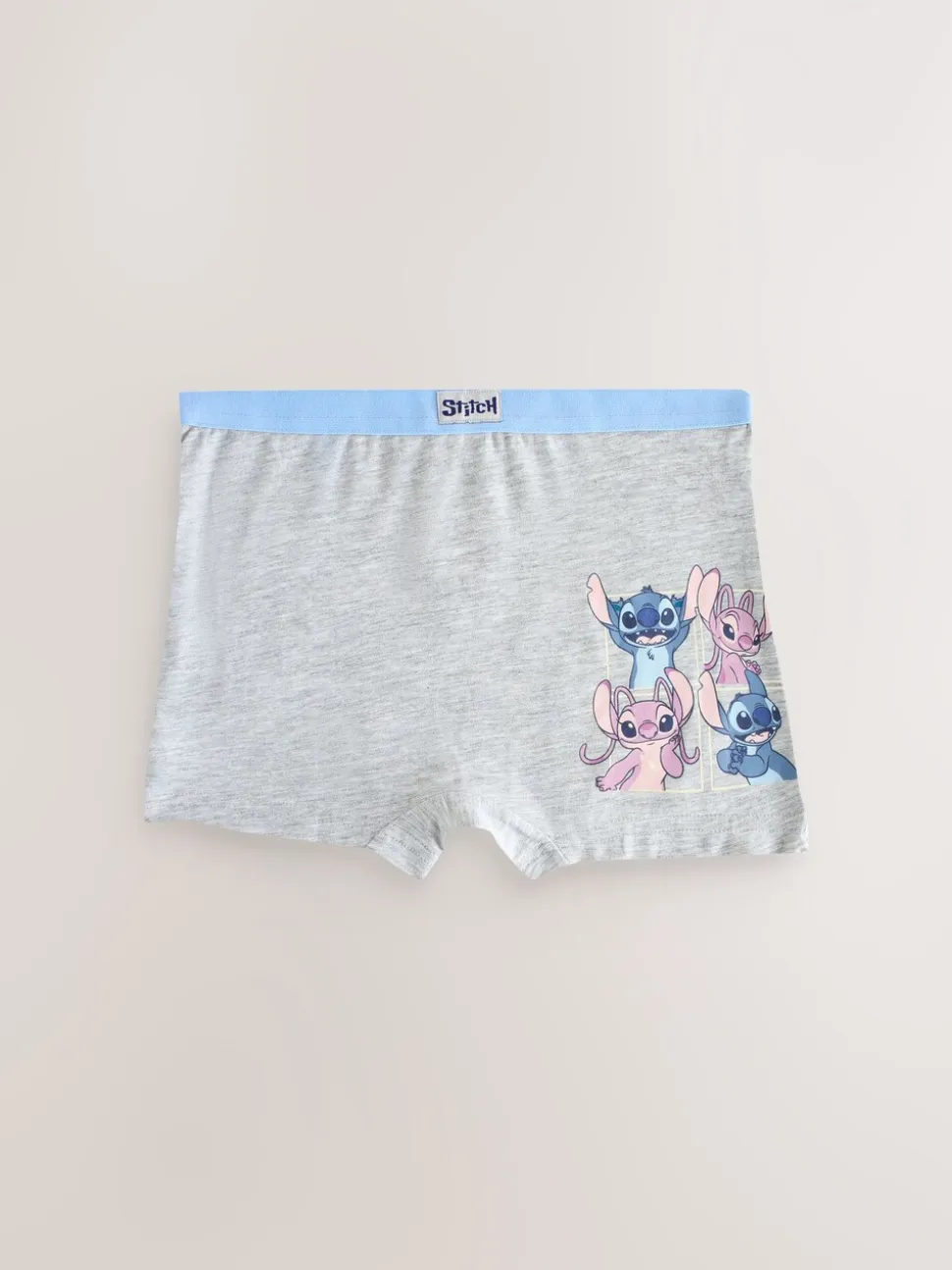 Roze/blauw - Disney Stitch en Angel shorts 5 -pack (2-16jr)