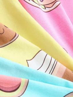 Roze/blauw - Set van 3 pyjama's (3-16 jr)