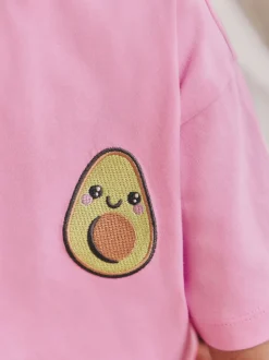 Roze/blauw - Set van 3 pyjama's (3-16 jr)