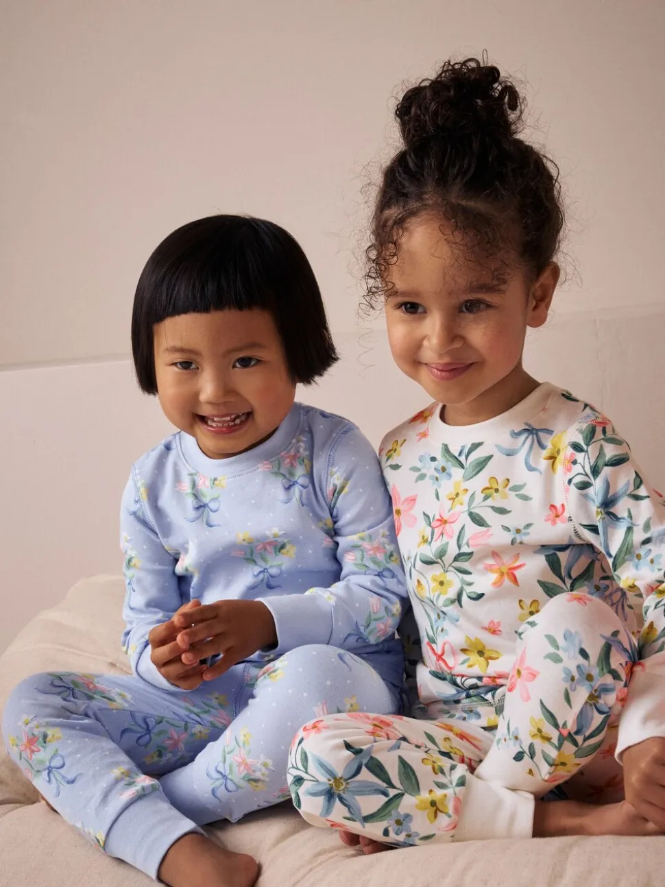 Roze/blauw - Verpakking van 3 knusse pyjama's (9 mnd-16 jr)