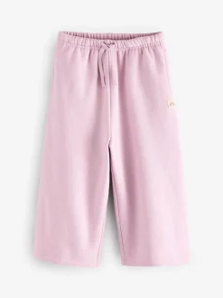 Roze/blauw/beigebruin - Set van 3 joggingbroeken met wijde pijpen (3mnd-7jr)