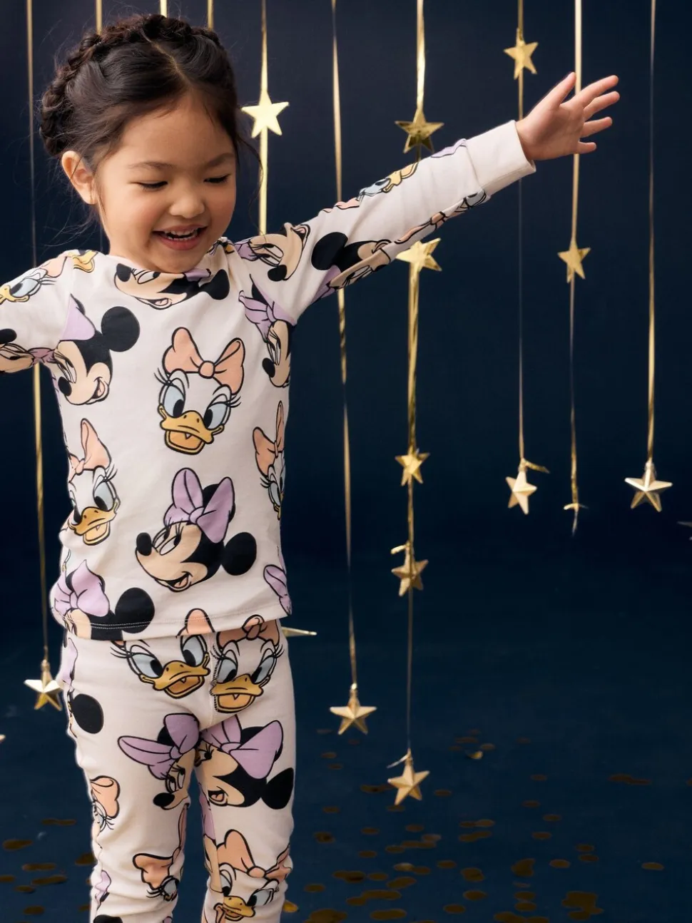 Roze/blauw/wit - Minnie Mouse knusse pyjama's verpakking van 3 (9mnd -12jr)