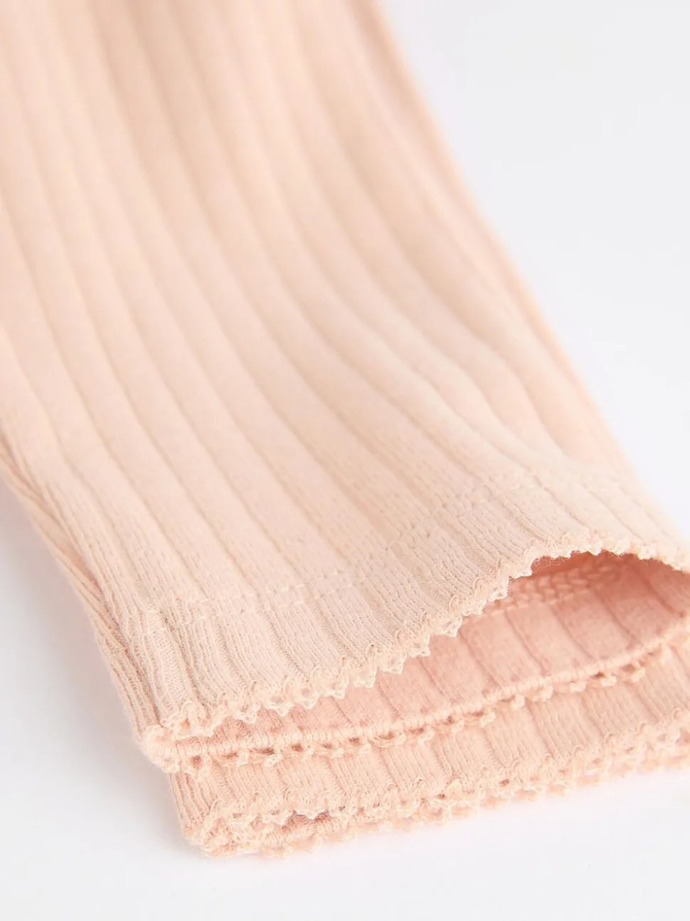 Roze/crème - Verpakking van 4 babyrompers met lange mouwen en ruches (0mnd-2jr)