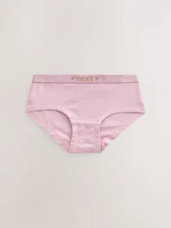 Roze/grijs - Verpakking van 7 hipsters (2 - 16 jr)