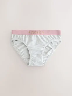 Roze/grijs - Verpakking van 7 bikinibroekjes (5-16 jr)