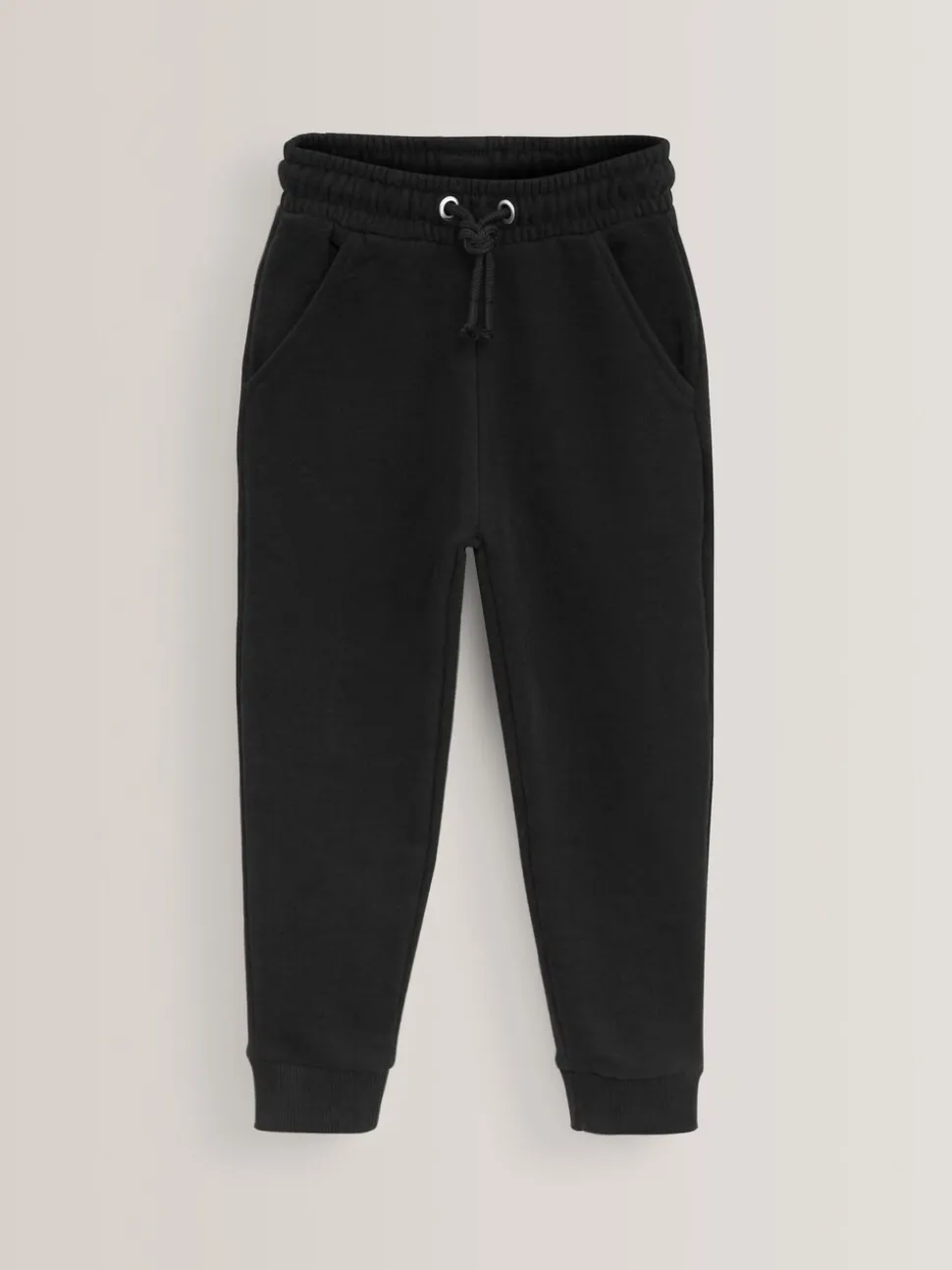 Roze/grijs/zwart - Verpakking van 3 zachte jersey joggingbroeken met normale pasvorm (3-16jr)