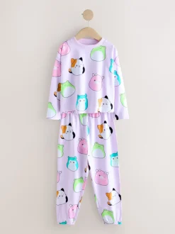 Roze/lila - Squishmallow pyjama's 2 stuks (5-14jaar)