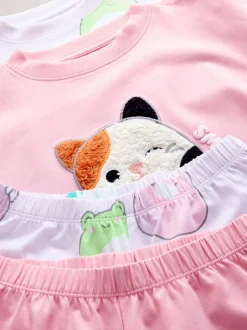 Roze/lila - Squishmallow pyjama's 2 stuks (5-14jaar)