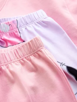 Roze/lila - Squishmallow pyjama's 2 stuks (5-14jaar)