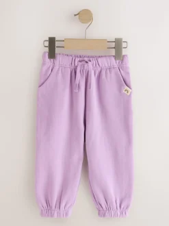 Roze/lila/beigebruin - Verpakking van 3 joggingbroeken (3mnd-7jr)