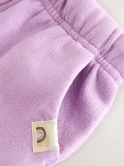 Roze/lila/beigebruin - Verpakking van 3 joggingbroeken (3mnd-7jr)