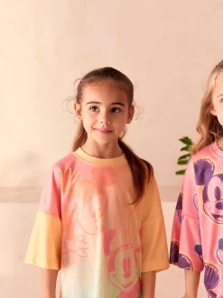Roze/oranje - Minnie Mouse licentie nachthemd 2 pack (2-14jaar)
