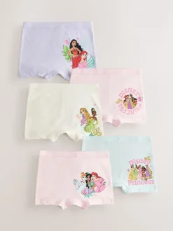 Roze/paars - Disney Princesses onderbroeken 5 pack (2-12jaar)