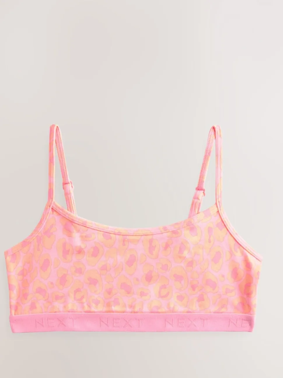 Roze/paars - Set van 3 crop tops (5-16 jr)