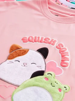Roze/paars - Squishmallows nachthemden verpakking van 2 (5-14jr)
