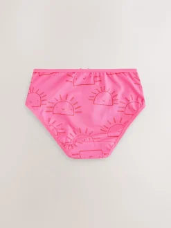 Roze/paars - Verpakking van 10 onderbroeken (1,5-16 jr)