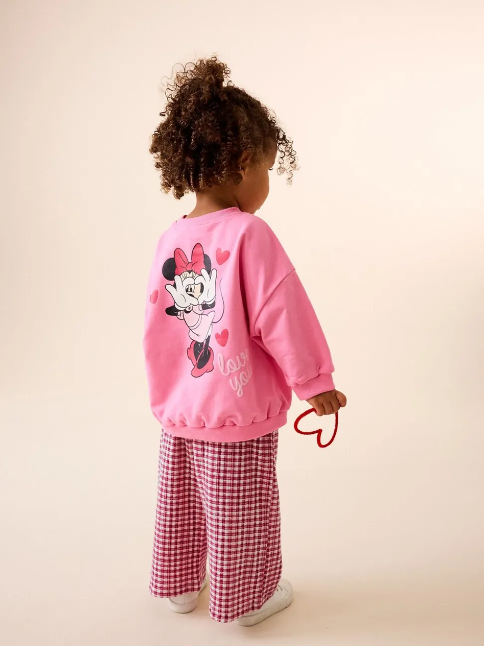 Roze/rood - Disney Minnie Mouse Long Sleeve Top and Trousers Set (3mths-7yrs)
