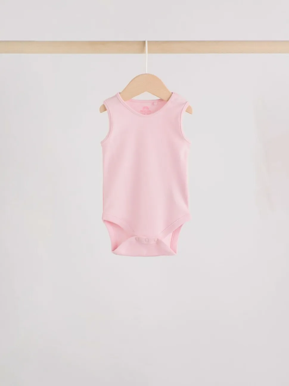 Roze/wit - Essentieel Vest Baby Bodysuits