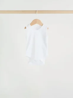 Roze/wit - Essentieel Vest Baby Bodysuits