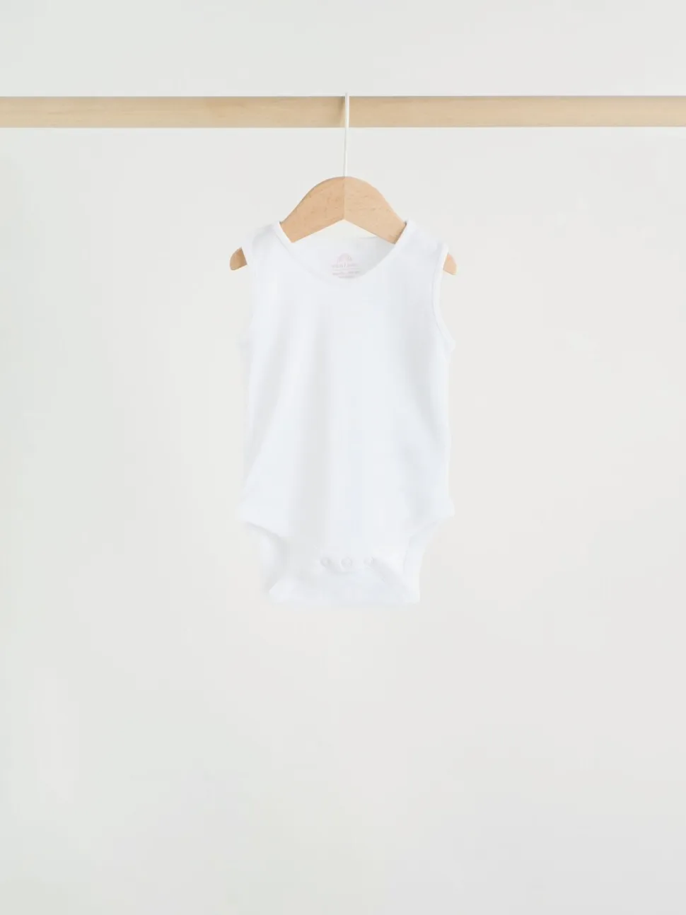 Roze/wit - Essentieel Vest Baby Bodysuits