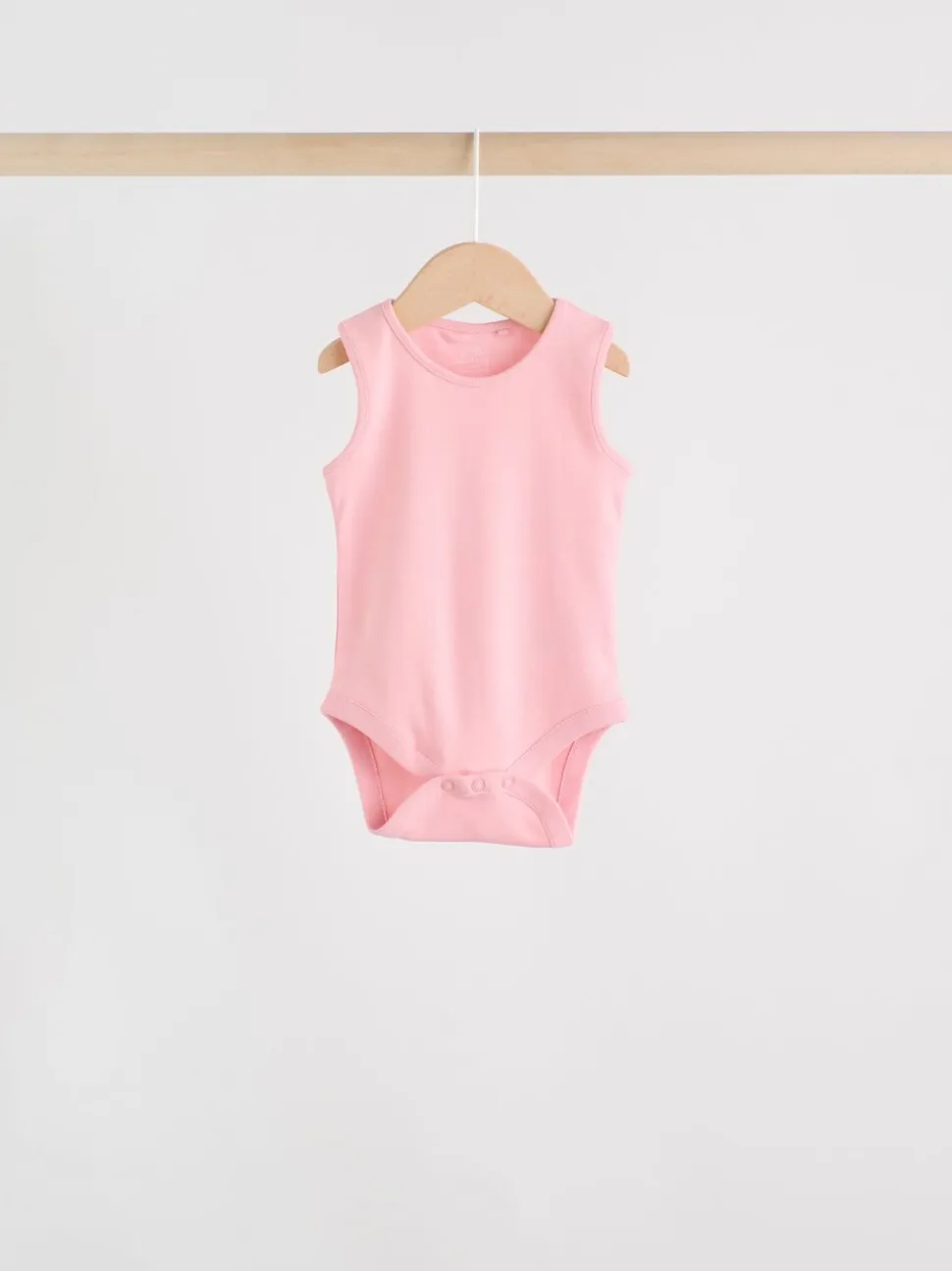 Roze/wit - Essentieel Vest Baby Bodysuits